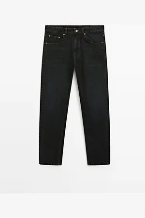 Massimo Dutti Jeans Regular Fit Overdyed Algodón