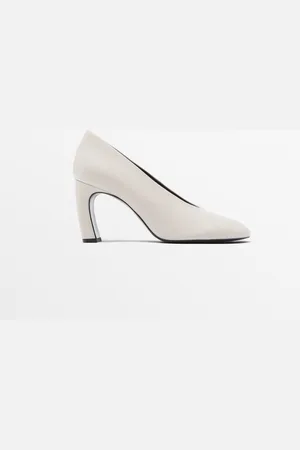 Massimo Dutti Zapato Tacón Punta Redonda