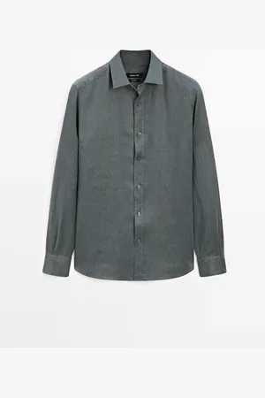 Massimo Dutti Camisa 100% Lino
