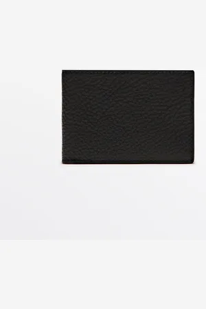 Massimo Dutti Cartera Apaisada Piel Napa