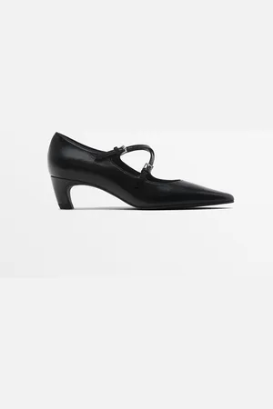 Massimo Dutti Zapato Tacón Tiras Cruzadas