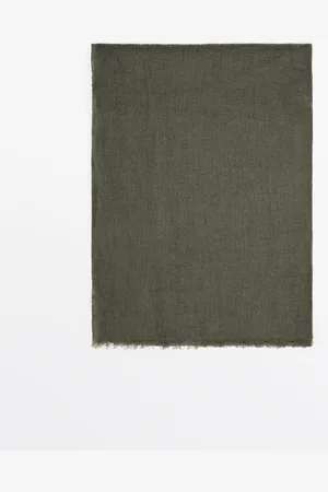 Massimo Dutti Bufanda Fluida Desfilados Lana