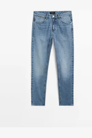 Massimo Dutti Jeans Slim Fit Mezcla Algodón