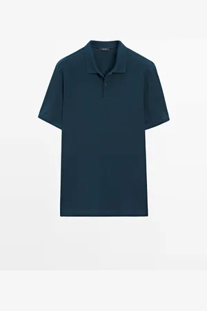 Massimo Dutti Polo Micro Estructura Piqué Algodón