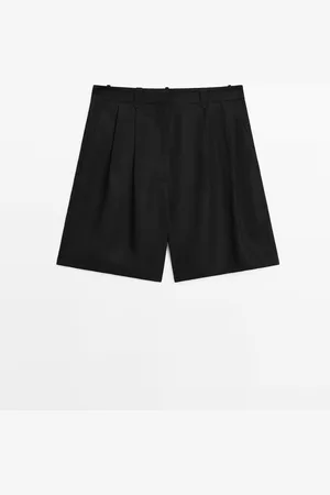 Massimo Dutti Bermuda Detalle Pliegues