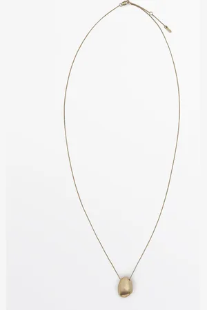 Massimo Dutti Collar Cadena Bola Irregular