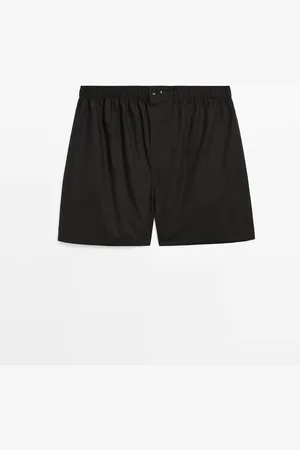 Massimo Dutti Calzoncillo 100% Algodón Popelín