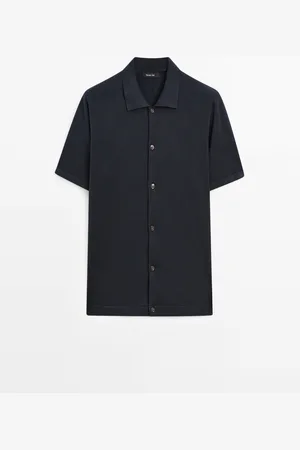 Massimo Dutti Cárdigan Manga Corta Con Algodón
