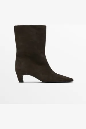 Massimo Dutti Botín Tacón Serraje