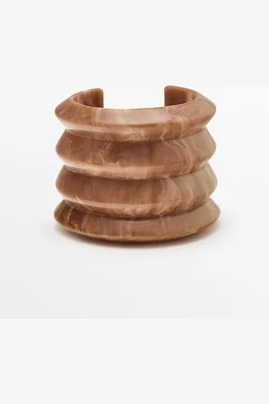 Massimo Dutti Pulsera Ancha Seaside Resina