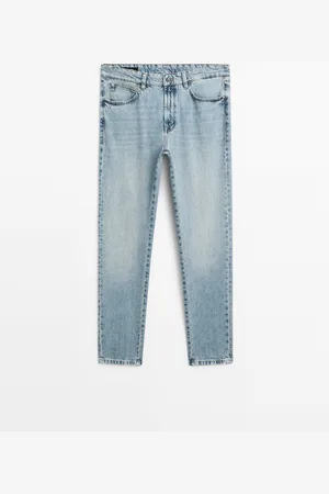 Massimo Dutti Jeans Tapered Fit 100% Algodón