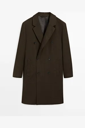 Massimo Dutti Trench Mezcla Lino
