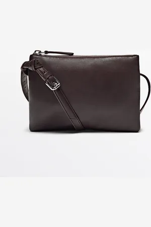 Massimo Dutti Bolso Mini Trial Piel Napa