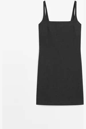 Massimo Dutti Vestido Mini Tirantes