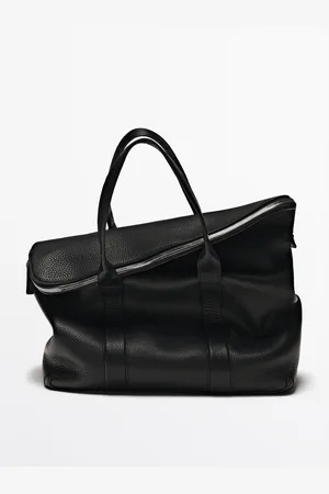 Massimo Dutti Maletín Soft En Piel Granulada