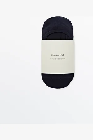 Massimo Dutti Pack 3 Calcetines Invisibles Mezcla Algodón