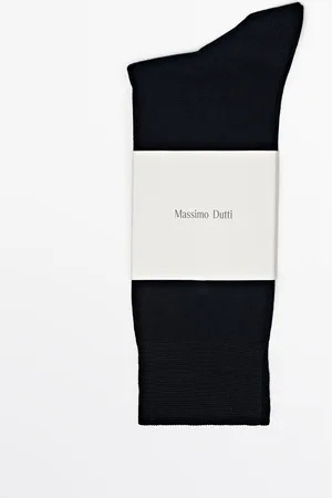 Massimo Dutti Calcetines Largos Mezcla Algodón Mercerizado