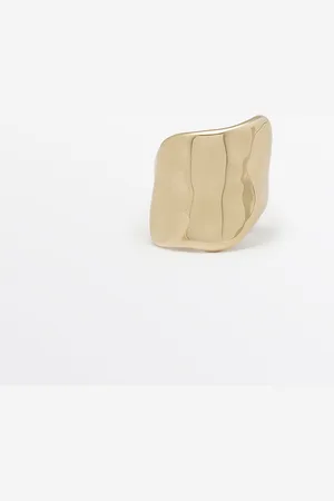 Massimo Dutti Anillo Ancho Irregular