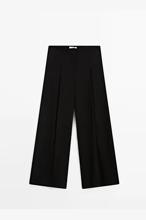 Massimo Dutti Pantalón Largo Culotte