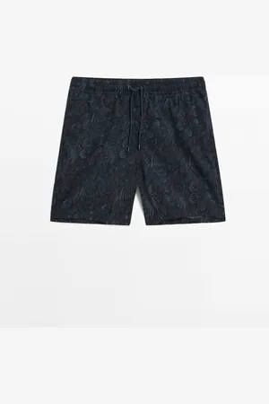 Massimo Dutti Bañador Estampado Short Fit