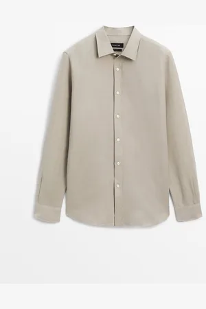 Massimo Dutti Camisa Regular Fit Con Algodón
