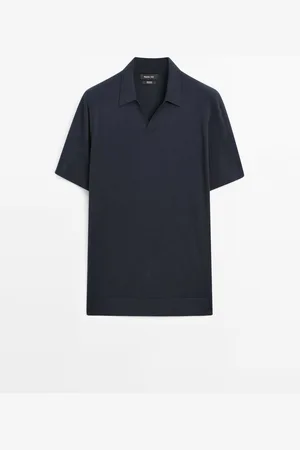 Massimo Dutti Polo Punto Manga Corta 100% Algodón