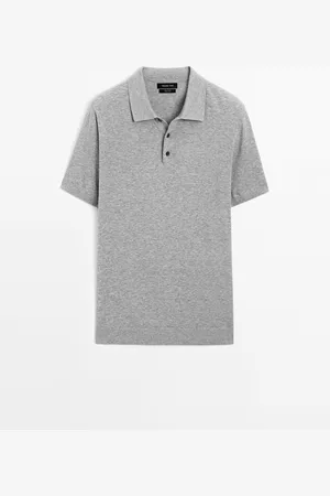 Massimo Dutti Polo Punto Manga Corta Algodón