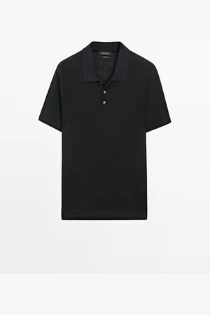 Massimo Dutti Polo Punto 100% Lino