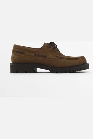 Massimo Dutti Náutico Serraje Tostado