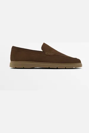 Massimo Dutti Mocasín Piel Serraje