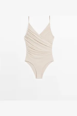 Massimo Dutti Bañador Tul Drapeado