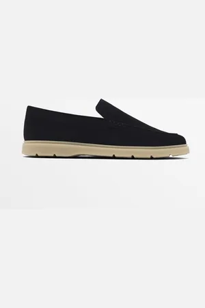 Massimo Dutti Mocasín Piel Serraje