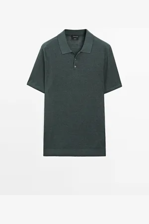 Massimo Dutti Polo Punto 100% Lino