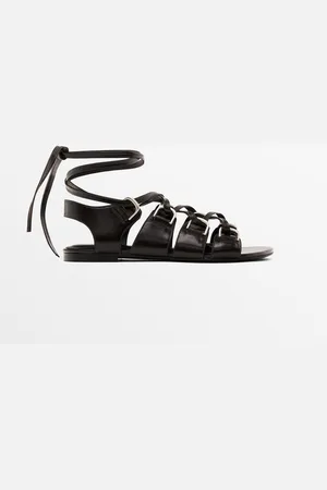 Massimo Dutti Sandalia Anillas Atada