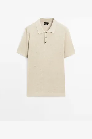 Massimo Dutti Polo Punto 100% Lino