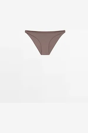 Massimo Dutti Braguita Bikini Tul Fruncido