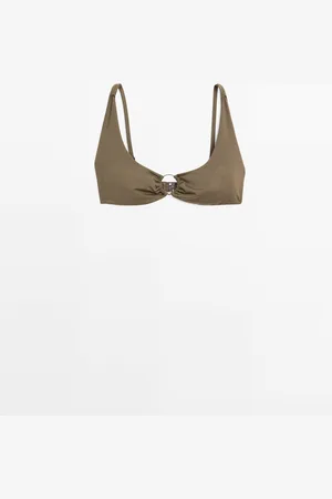Massimo Dutti Top Bikini Detalle Aro