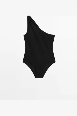 Massimo Dutti Bañador Estructura Cuello Asimétrico
