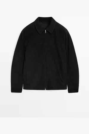 Massimo Dutti Chaqueta Ante Piel