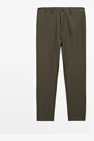 Massimo Dutti Pantalón 100% Lino