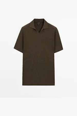 Massimo Dutti Polo Manga Corta Algodón Mecerizado