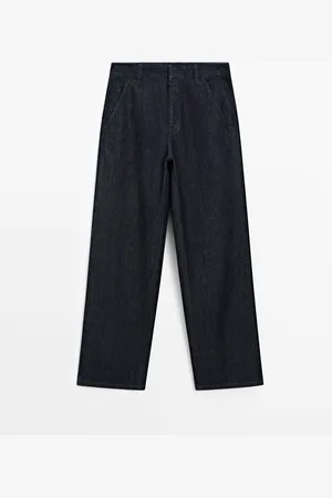 Massimo Dutti Jeans Straight Fit Tiro Medio
