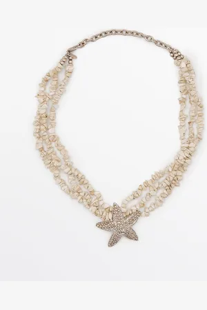 Massimo Dutti Collar Piedras Estrella