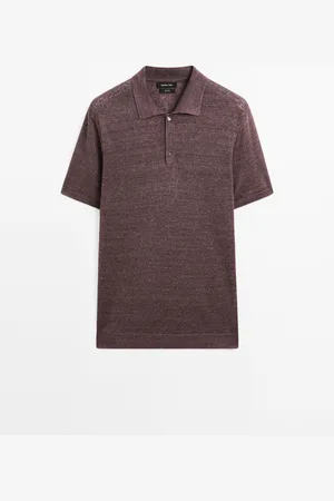 Massimo Dutti Polo Punto 100% Lino