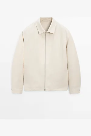 Massimo Dutti Cazadora Ligera 100% Lino