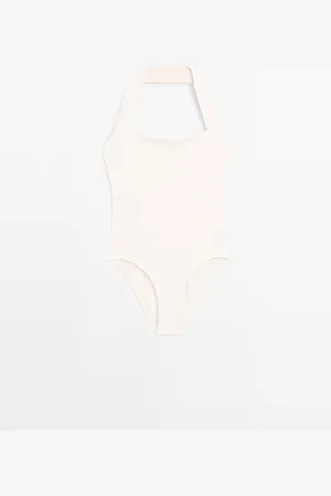 Massimo Dutti Bañador Cuello Halter
