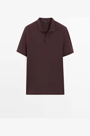 Massimo Dutti Polo Micro Estructura Piqué Algodón