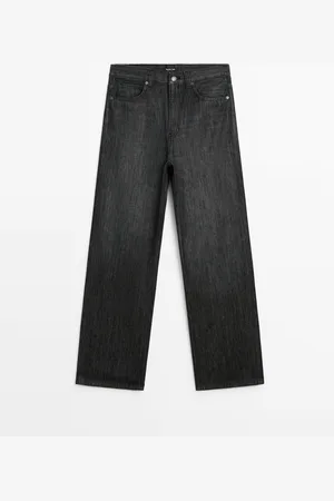 Massimo Dutti Jeans Wide Leg Tiro Alto