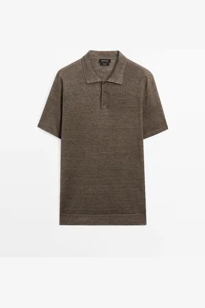 Massimo Dutti Polo Punto 100% Lino