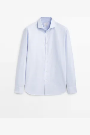 Massimo Dutti Camisa Slim Fit 100% Algodón